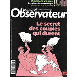 LE NOUVEL OBSERVATEUR n°2386 29/07/2010  Secret des couples qui durent/ Florence Cassez/ Affaire Bettencourt