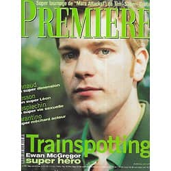 PREMIERE n°232 juillet 1996  Ewan McGregor/ Cannes/ Burton/ Annaud/ Gayet/ Desplecin