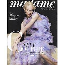MADAME FIGARO n°22241 12/02/2016  New Couture: Aymeline Valade par Olivier Saillard/ Prix Beauté Stars/ Yoko Ono/ Hugo Desnoyers