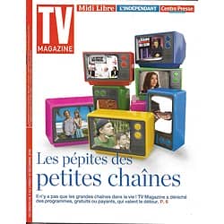 TV MAGAZINE N°22492 04/12/2016  BEST PETITES CHAINES/ RUQUIER/ HERME/ AMOUR FOOD/ DUPEREY