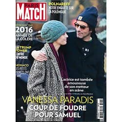 PARIS MATCH N°3526 15/12/2016  PARADIS&BENCHETRIT/ TRUMP TOWER/ POLNAREFF/ BEST OF 2016