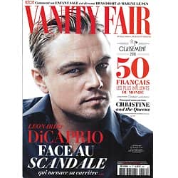 VANITY FAIR n°42 Déc.2016-Jan.2017  Leonardo Dicaprio/ Frnaçais les plus influents/ Christine and the Queens