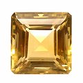 CITRINE TAILLE RECTANGLE A FACETTES 97 CARATS
