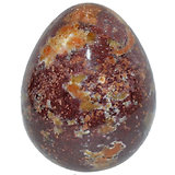 OEUF D'OPALE ROUGE 5,8 CM
