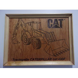  Tableau gravure  TRACOPPELLE CAT 430 F