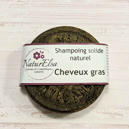 Shampoing solide Cheveux gras