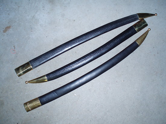 Fourreaux sabre briquet, reproduction