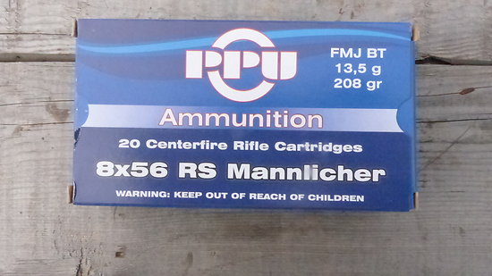 Munitions PPU 8x56R