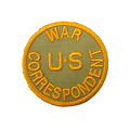 PATCH U.S. WAR CORRESPONDENT