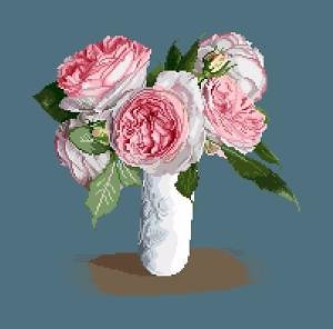 Bouquet de roses Pierre de Ronsard diagramme couleur .pdf