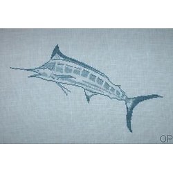 Marlin bleu diagramme couleur