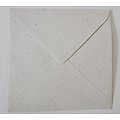 Enveloppe recyclée  15x15cm "Couleurs de Provence pastel " et "kraft "