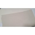 Lot 4 -Papier fibré recyclé 130 gr lin et crème format 33.5x15.4cm