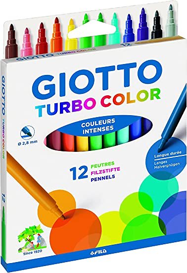 Turbo Color Giotto feutres par 12