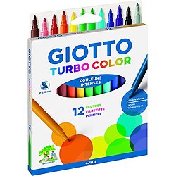 Turbo Color Giotto feutres par 12