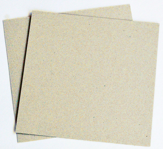 Carton Scrapbooking gris  30x30 cm 1.4 mm