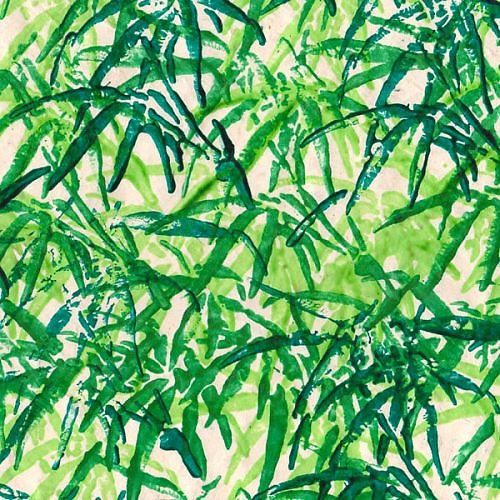 Papier LOKTA Forêt de Bambou Vert  