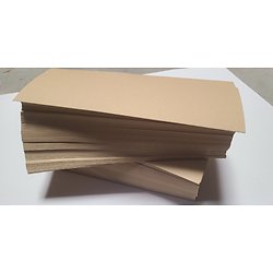 Lot 9 - Papier recyclé kraft 150 gr format 9.5x34.2 cm 