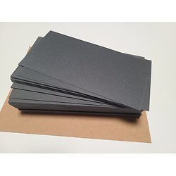 Lot 14 - Papier recyclé noir 170 gr format 11x22.5cm 