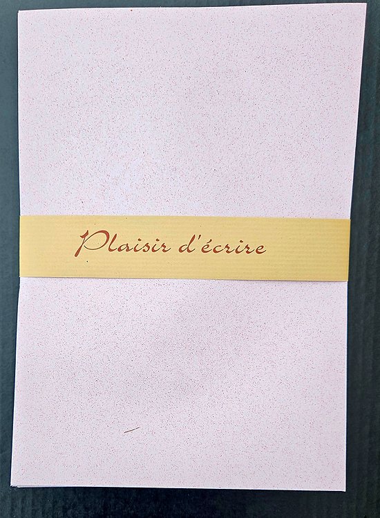 Enveloppes C5 vieux rose  en papier recyclé format 16.2x29.2cm 