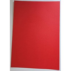 Papier recyclé rouge 110 gr 