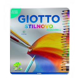 24 Crayons aquarellables Stilnovo 