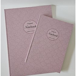 Notebook ligné Original Rose  A5 et A4 