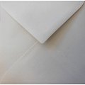 Enveloppe recyclée carrée 15x15cm Fibrée 100gr blanche