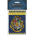 8 Cartes d'invitation Harry Potter