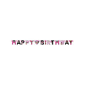 Guirlande Happy Birthday en carton LOL Surprise™ 1,69 m