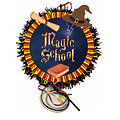Pinata à tirer 3D Magic School 2 faces