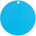 10 Marque-places en carton turquoises 4,7 cm
