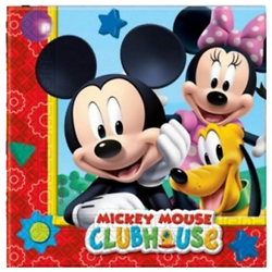 20 Serviettes en papier Mickey Mouse™ 33 x 33 cm
