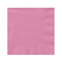 20 Serviettes en papier roses 33 x 33 cm