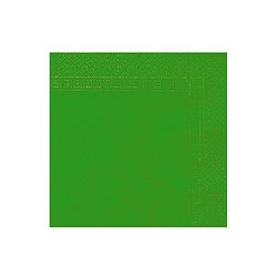 50 Serviettes vert sapin 38 x 38 cm