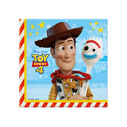20 Serviettes en papier Toy Story 4™ 33 x 33 cm