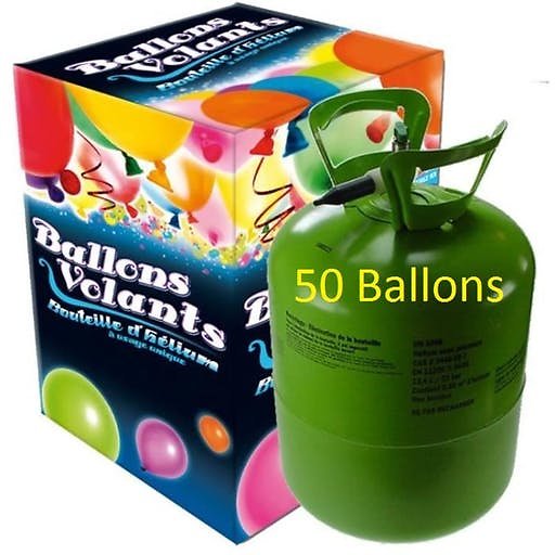 Bonbonne Helium jetable