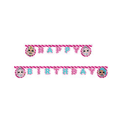 Guirlande Happy Birthday LOL™ 2 m