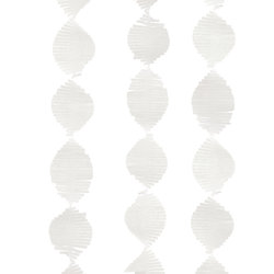 Guirlande à franges en papier blanche 2,74 m