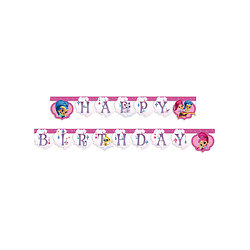 Guirlande Happy Birthday Shimmer and Shine™ 2 m