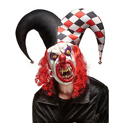 Masque latex joker terrifiant adulte Halloween