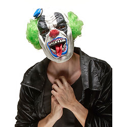Masque latex clown terrible adulte Halloween