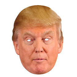Masque carton Donald Trump