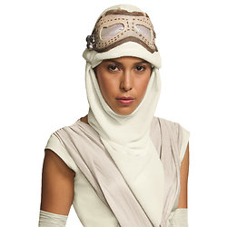 Masque avec cagoule Rey Star Wars VII™ femme