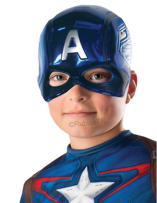 Demi-masque Captain America™ enfant