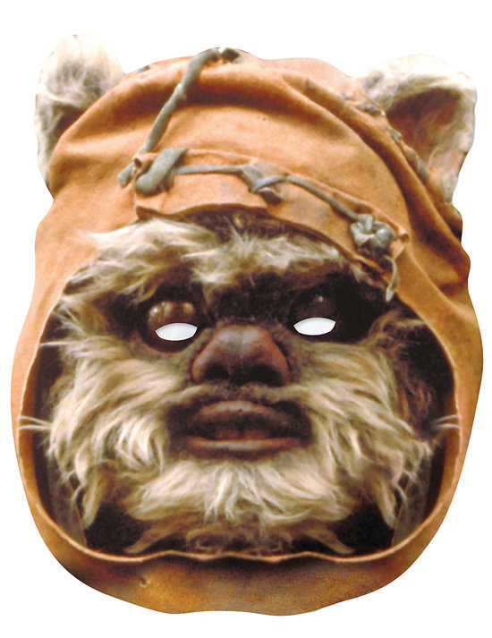 Masque carton Ewok Star Wars ™