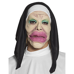 Masque latex humoristique religieuse adulte