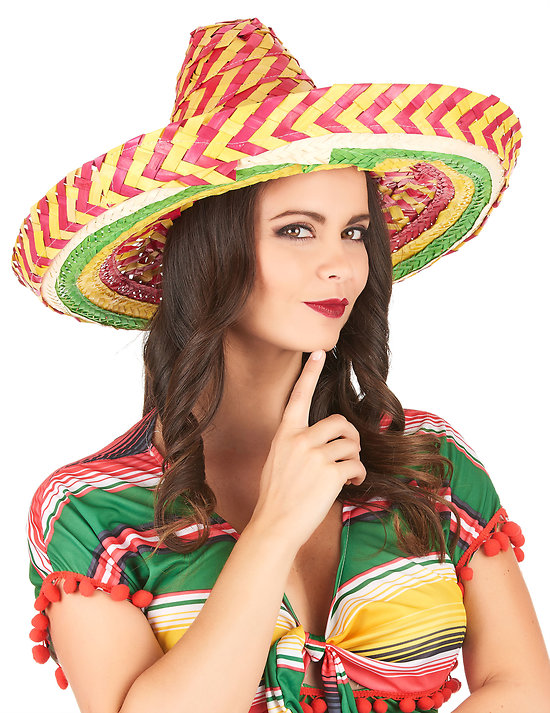 Sombrero Mexicain tutti frutti adulte