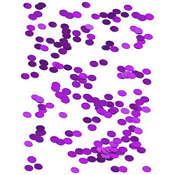 Petits confettis de table ronds violet 0.6 cm