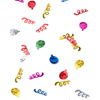 Confettis de table ballons et serpentins 10 gr